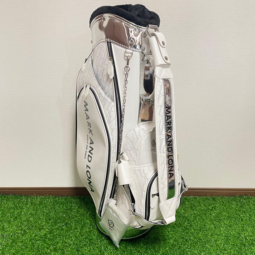 希少 未使用 マークアンドロナ キャディバッグ 11columns モノグラム