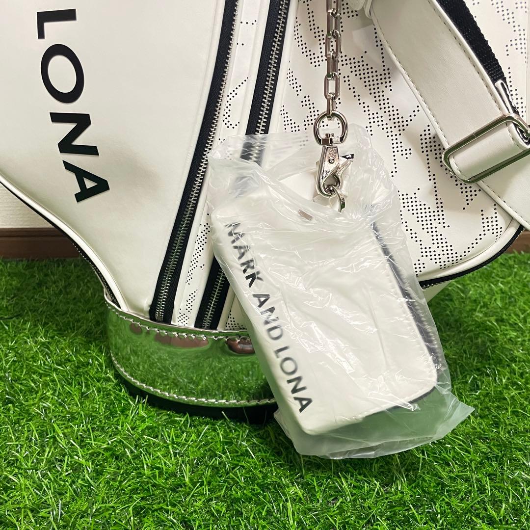 希少 未使用 マークアンドロナ キャディバッグ 11columns モノグラム