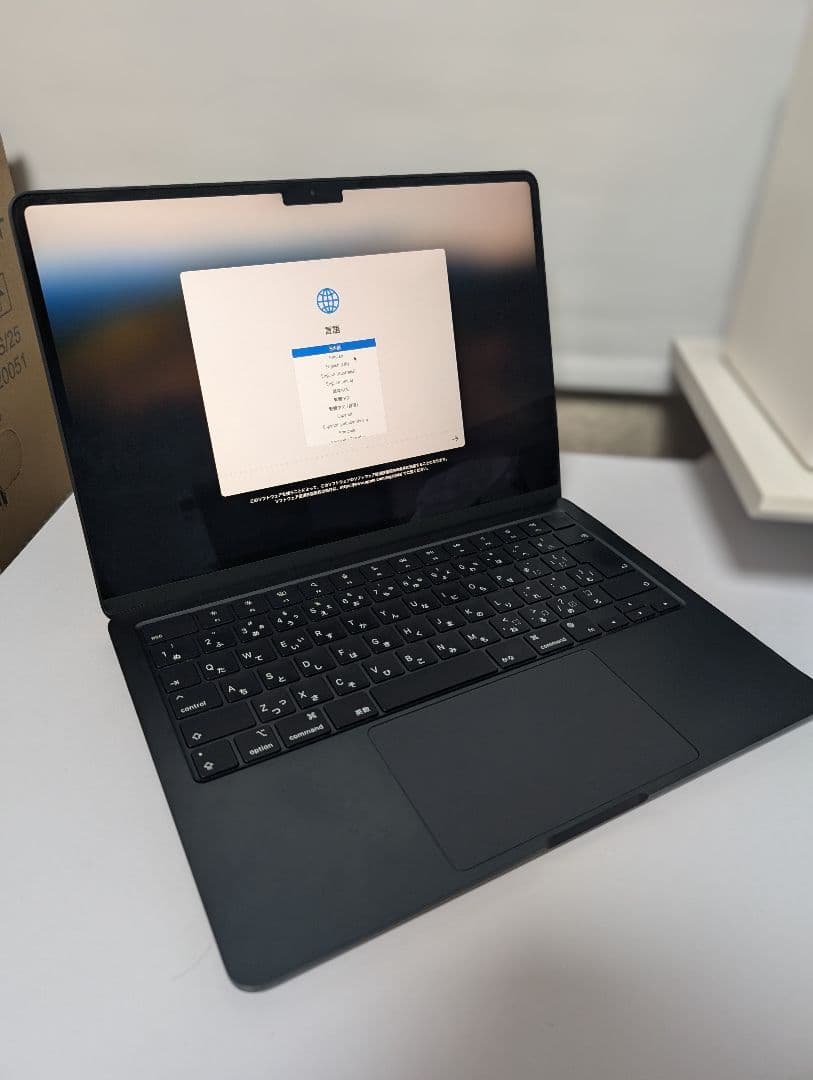 MacBook Air 13インチ M3チップ 8GB 256GB ミッドナイト