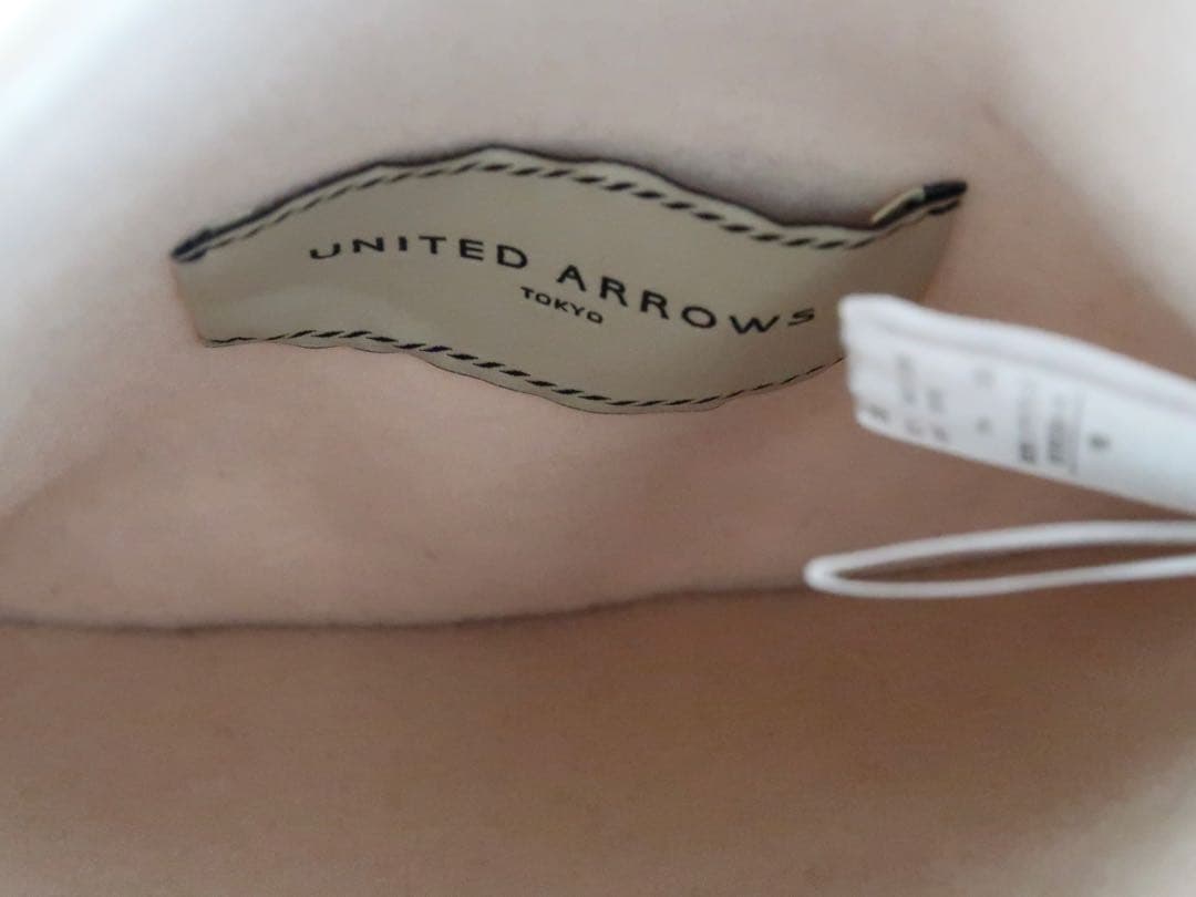 UNITED ARROWS バイカラー リバー ミドルコート ウールコート 36