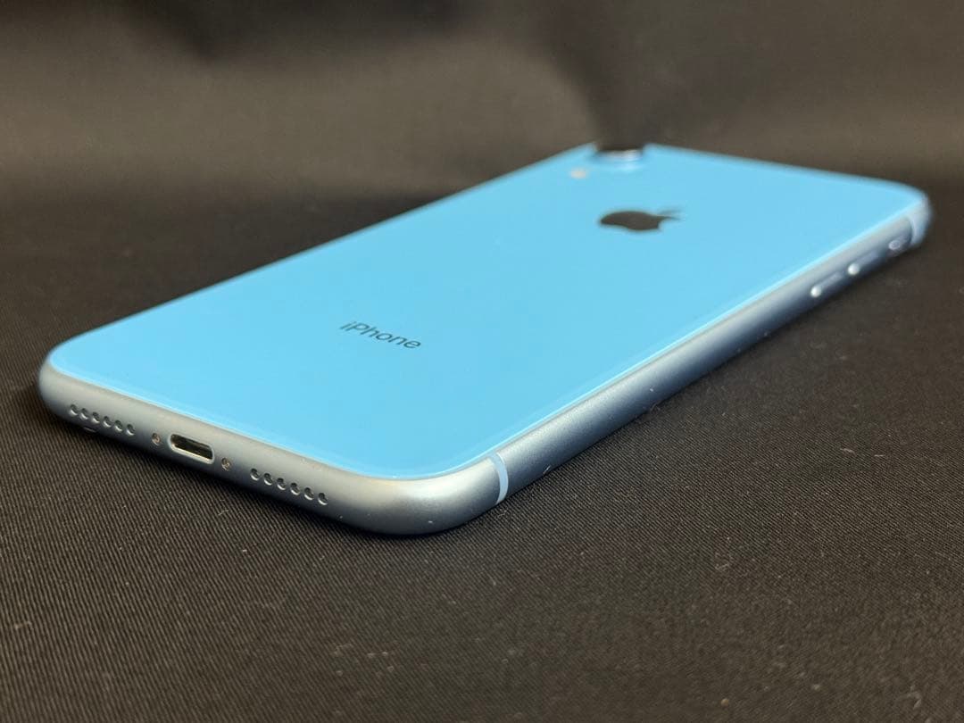 【美品】SIMフリー iPhone XR 64GB ブルー