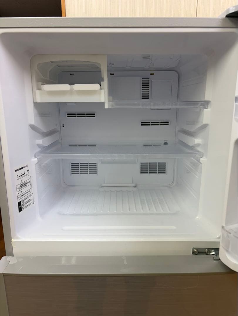 #95 2ドア SHARP 2016年 225L SJ-D23B-S 冷蔵庫