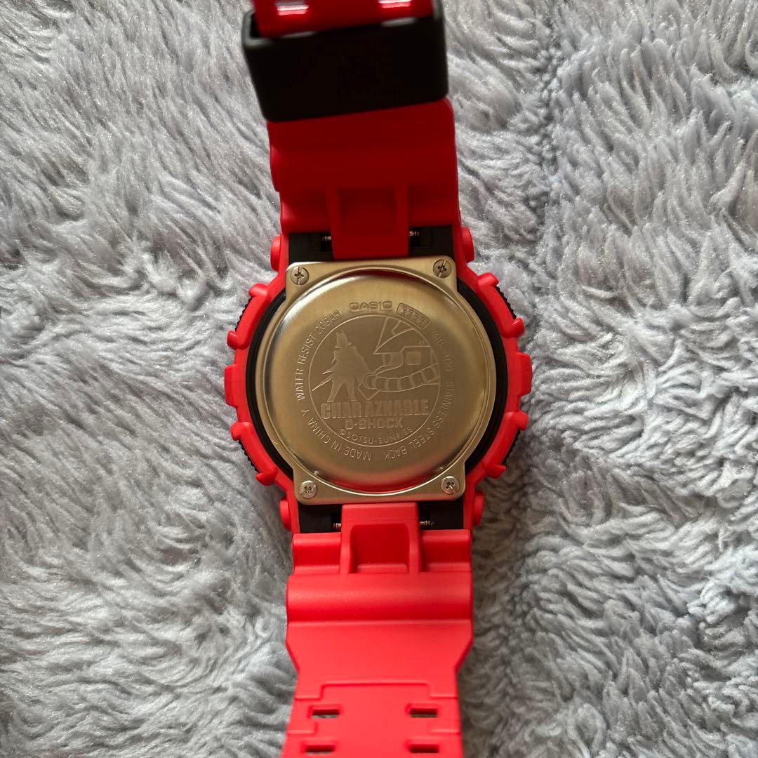 ジ*ヤ様 G-SHOCK 3283 レッド 腕時計 ガンダムコラボ