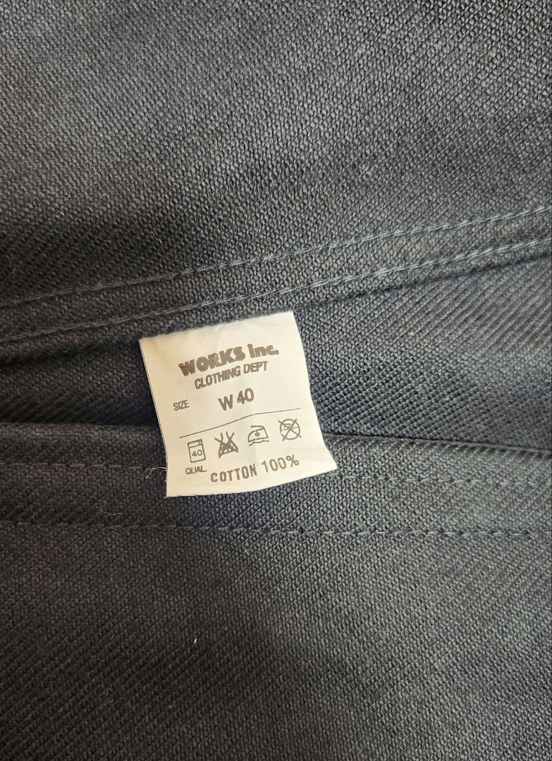 美品！アイアンハート IRON HEART 21oz黒鎧デニム ベスト L 40