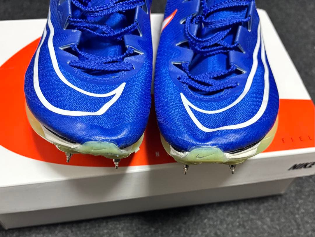 Nike エアズーム マックスフライ1 青 ※試着のみ【25.5cm・極美品】