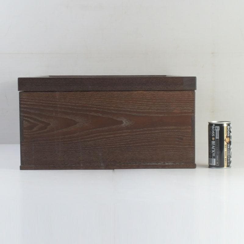 茶道具　桑　麿入子　置炉　炉壇　炉縁　V　9241A