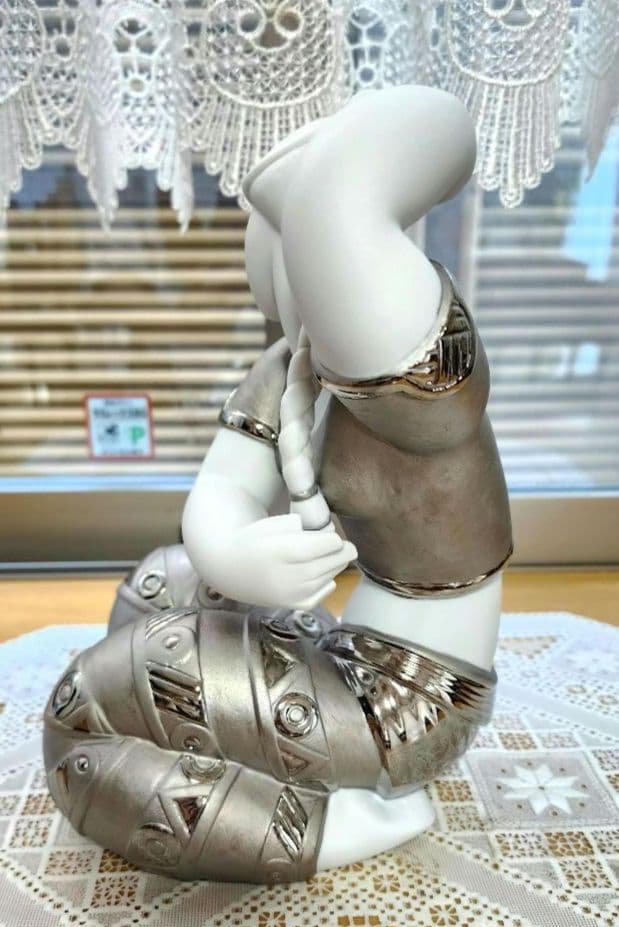 極美品 LLADRO　リヤドロ インドの美 ヤングインディアン 置物