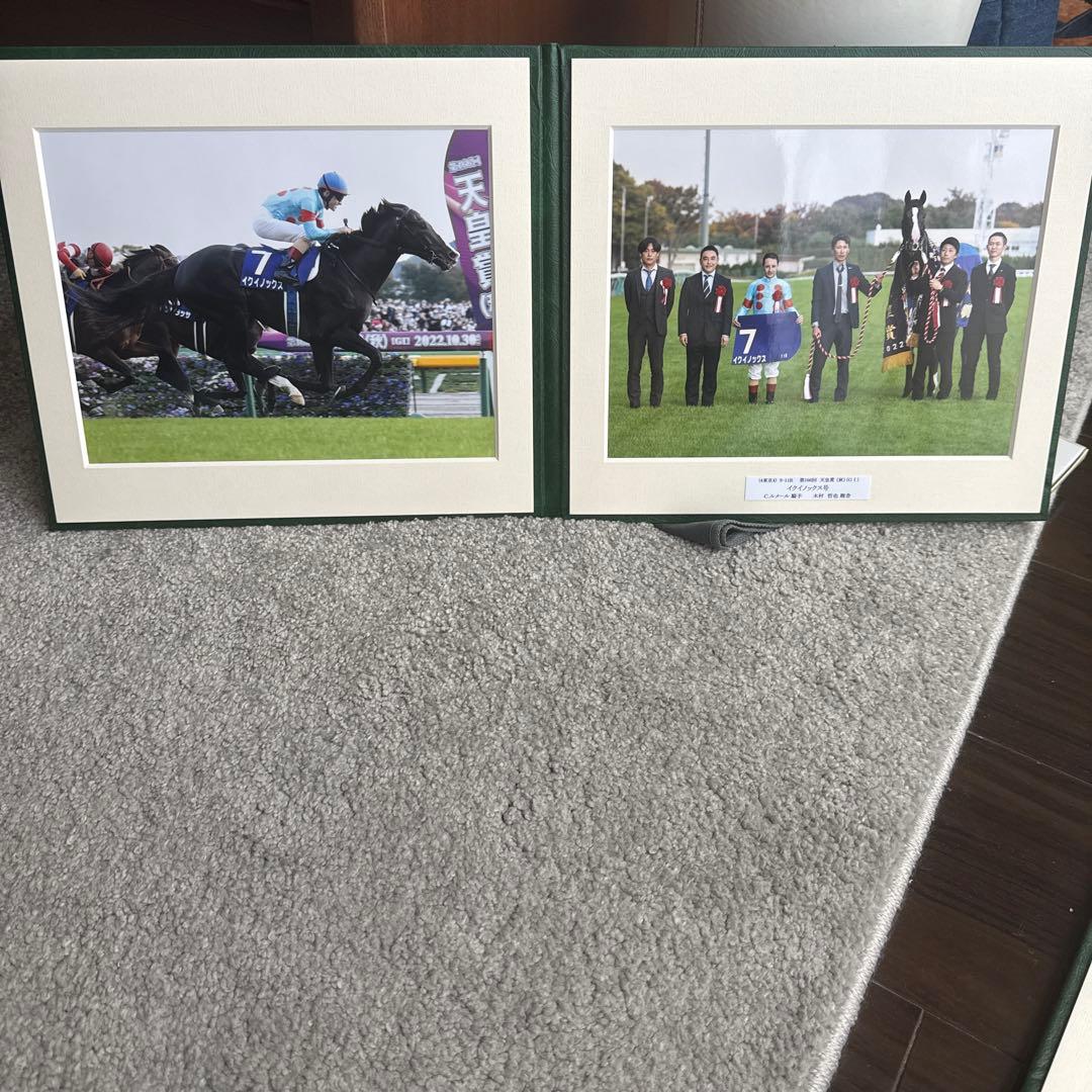イクイノックス　22年天皇賞優勝記念アルバム　競馬