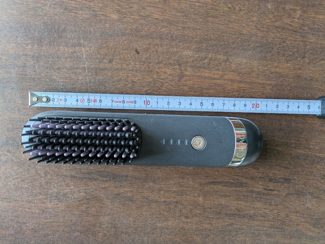 クリアージュ、コードレス ヘアアイロンブラシ