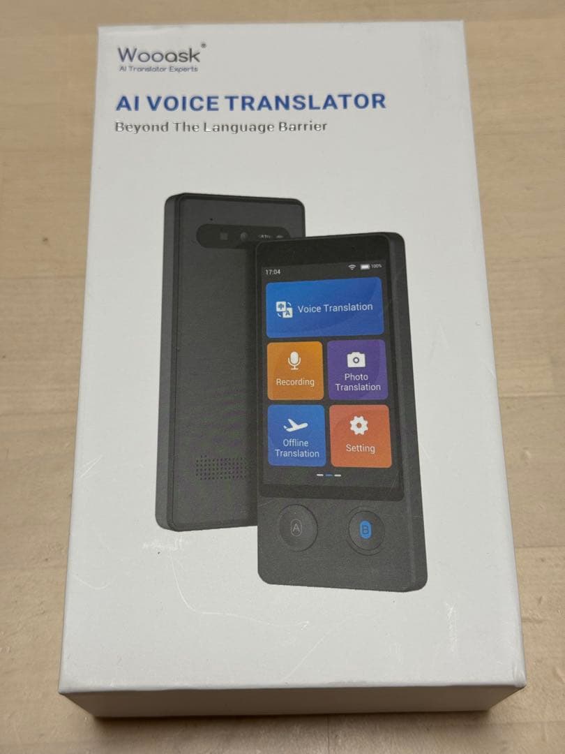 Wooask W12 翻訳機