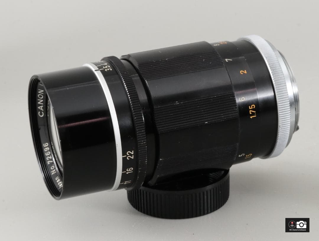 美品Canon 135mm F3.5 III ライカＬ３９レンズ整備済