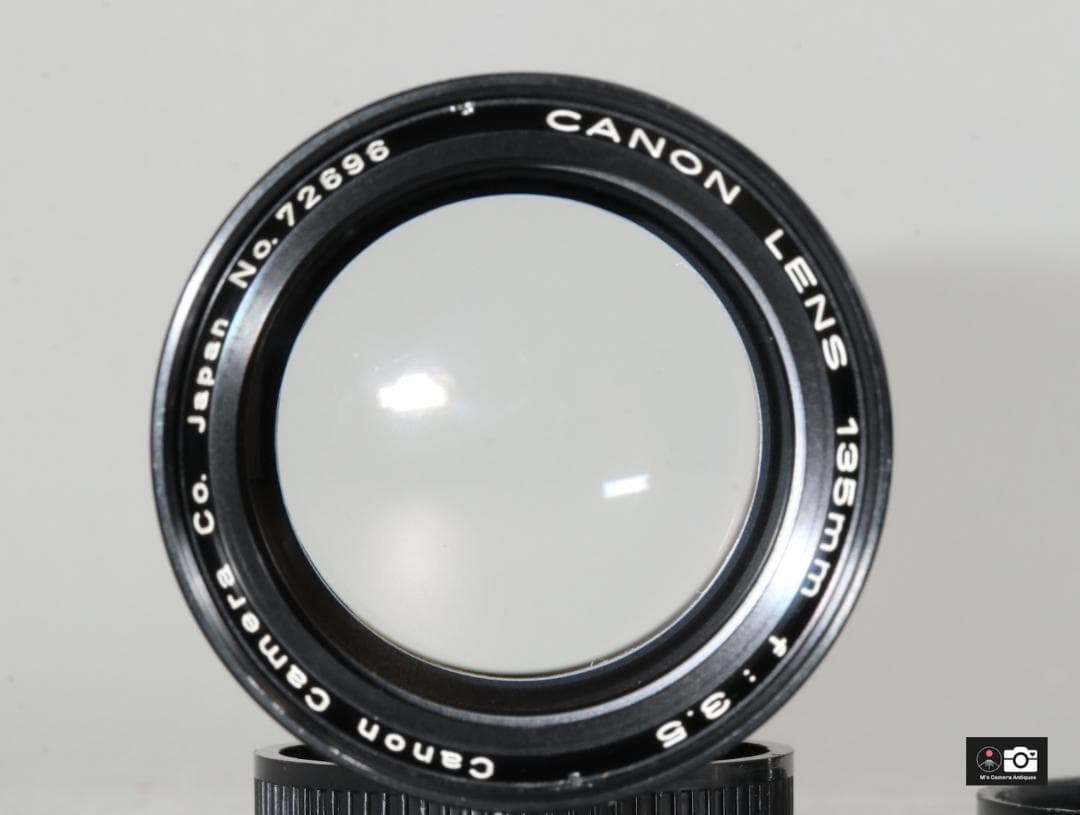 美品Canon 135mm F3.5 III ライカＬ３９レンズ整備済