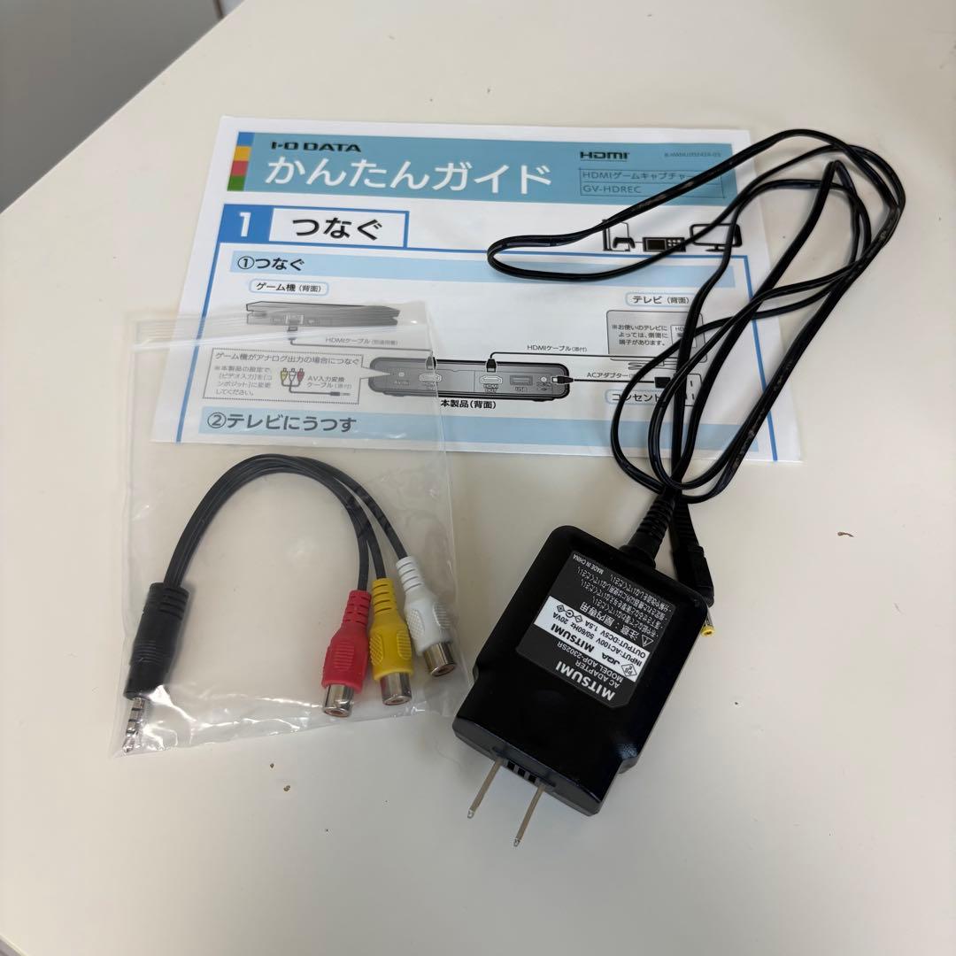 I-O DATA GV-HDREC キャプチャーボード【SDカード付】