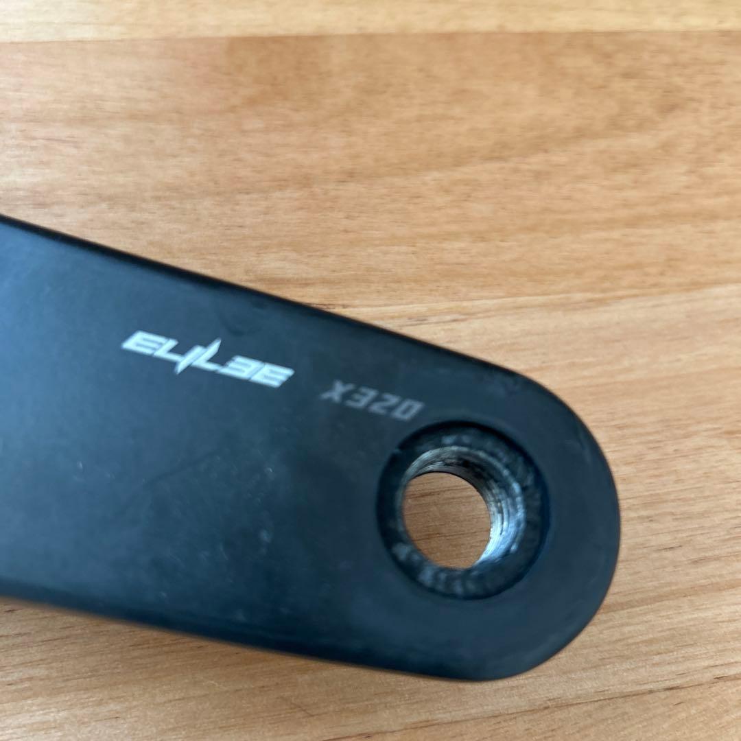 ELILEEカーボンクランクX320 155mm (シゲイパワメ付き)