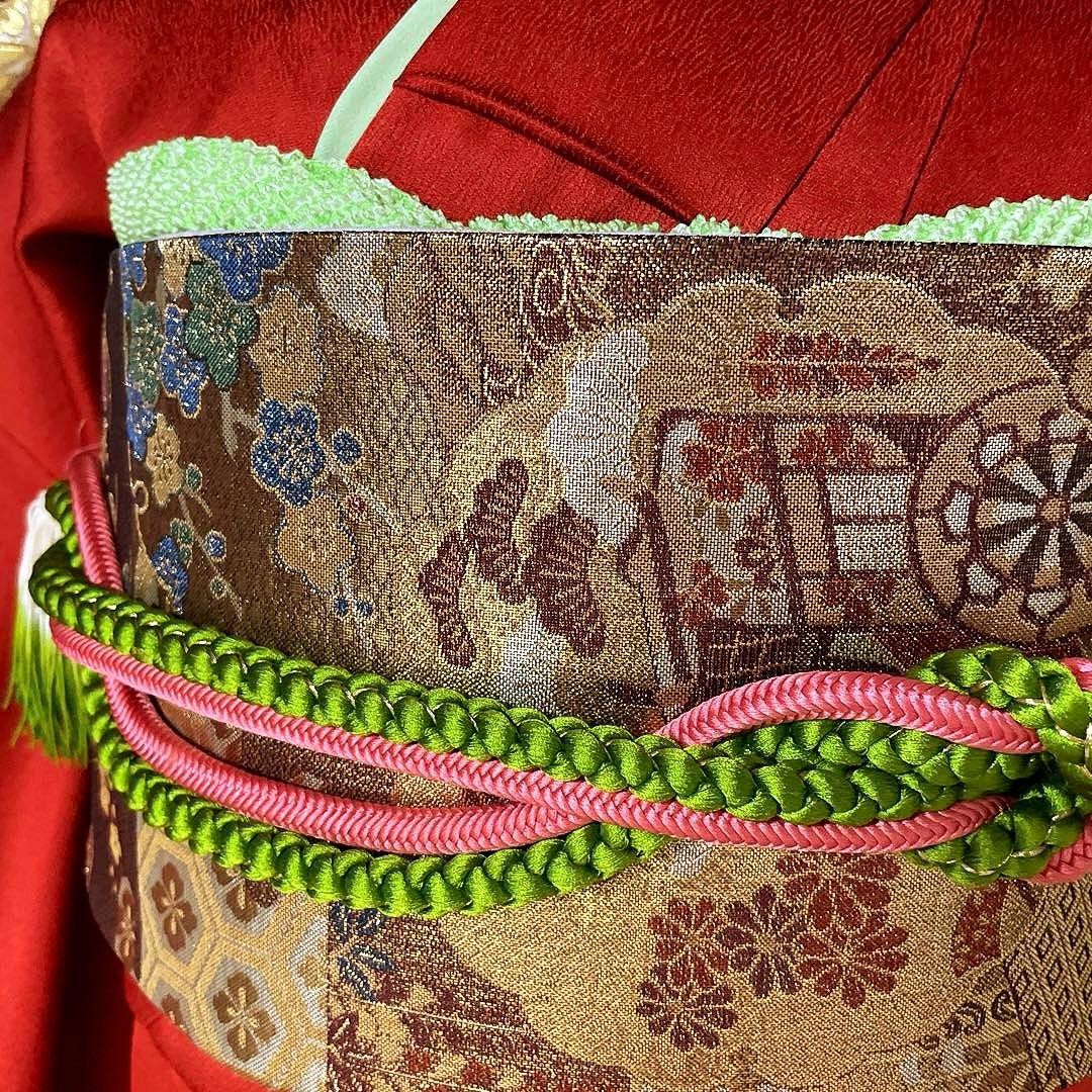 振袖フルセット　松竹梅　手描き友禅　成人式振袖　振袖　良家のお嬢様