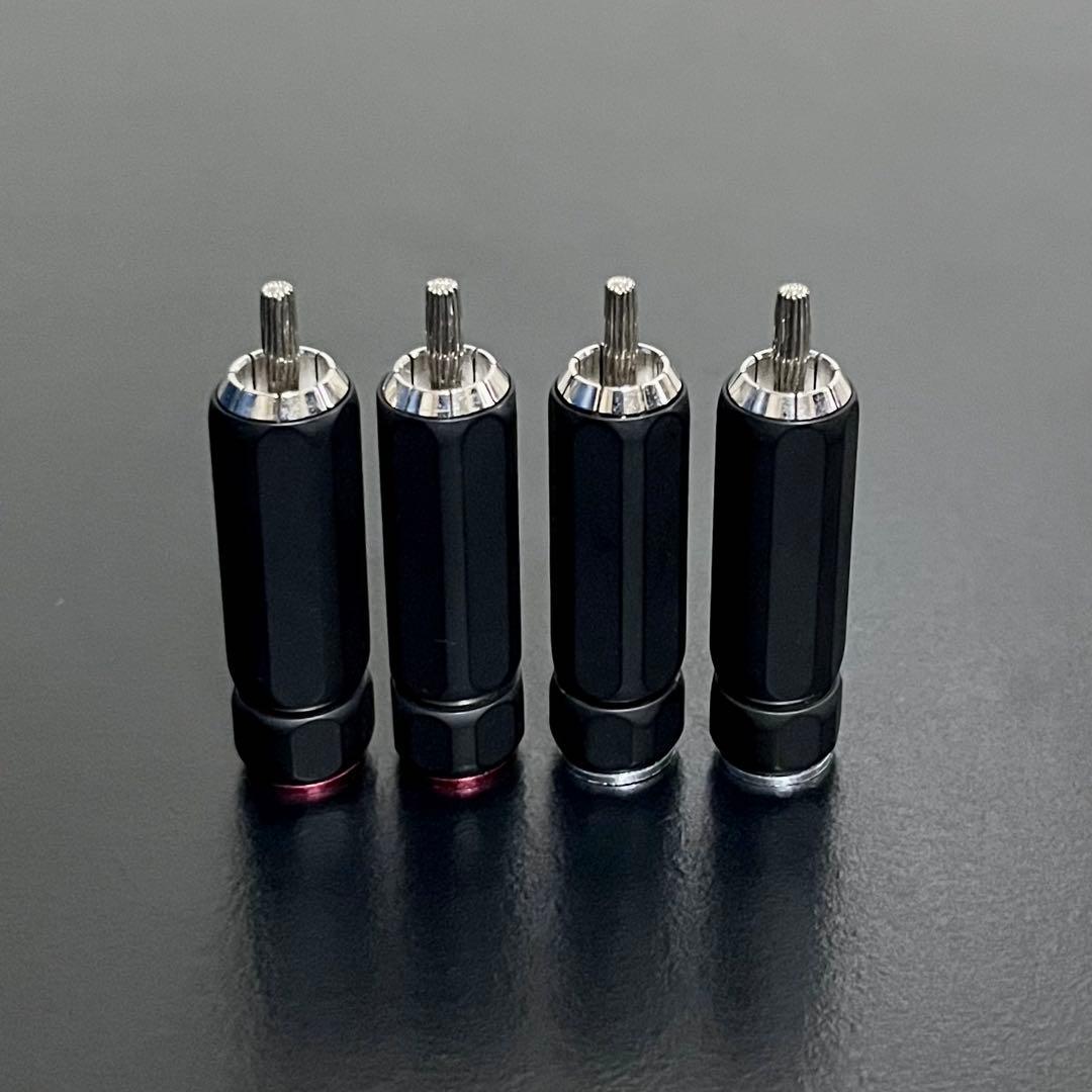 FURUTECH FP106(R) RCA ピンプラグ ロジウムメッキ 4個