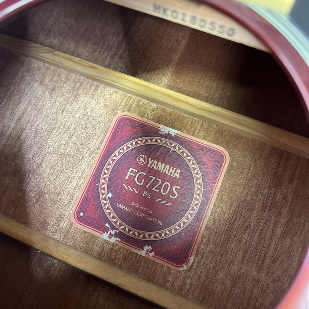 良品 YAMAHA ヤマハ アコースティックギター FG720S BS