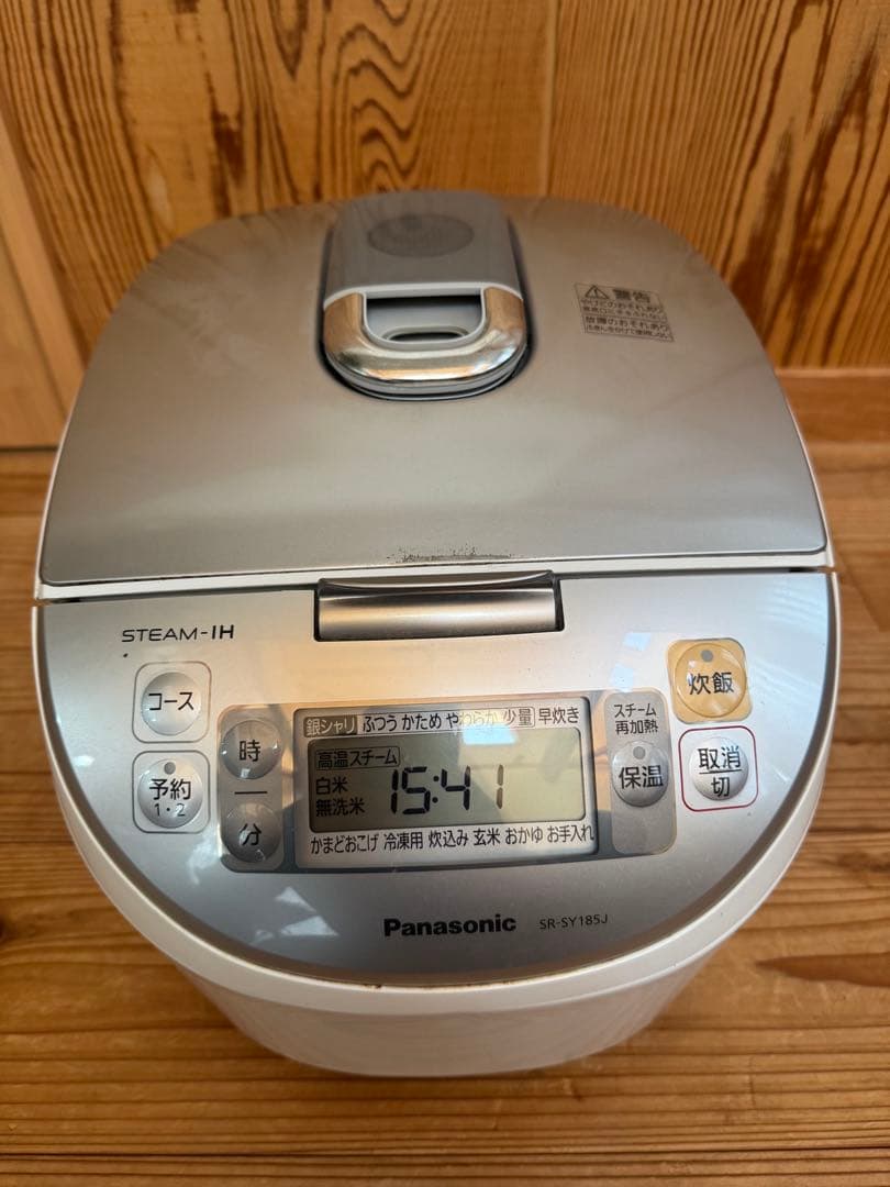 Panasonic 炊飯器 1.8L 10合 SR-SY185J 2015年製