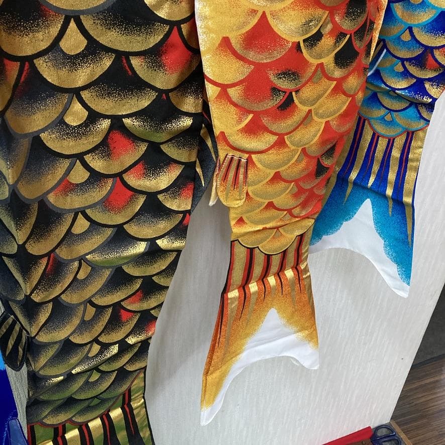 SKO87 都錦鯉 ベランダ鯉1.5m 　鯉のぼりベランダ1.5m　こいのぼり