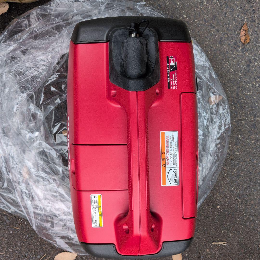 Honda EU15iGP ポータブル発電機　LPガス　カセットボンベ