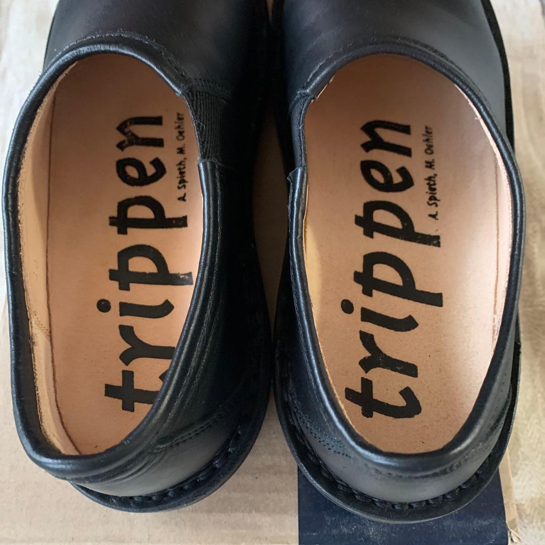 靴 trippen YEN black 38