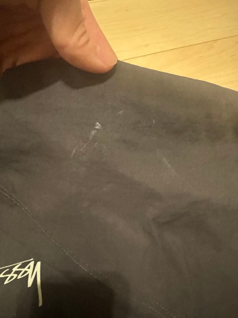 Stussy シェルジャケット 黒