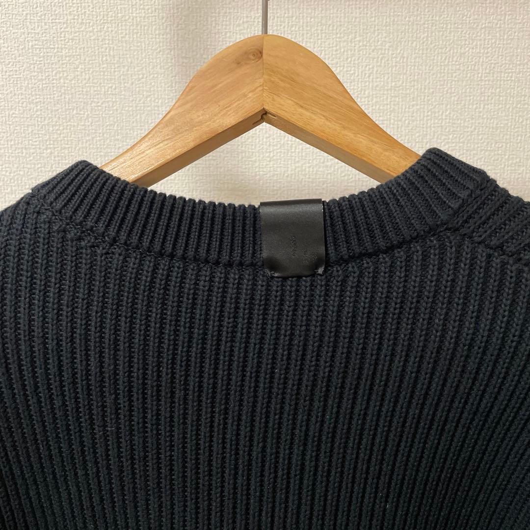 N.HOOLYWOOD クルーネックニット ブラック