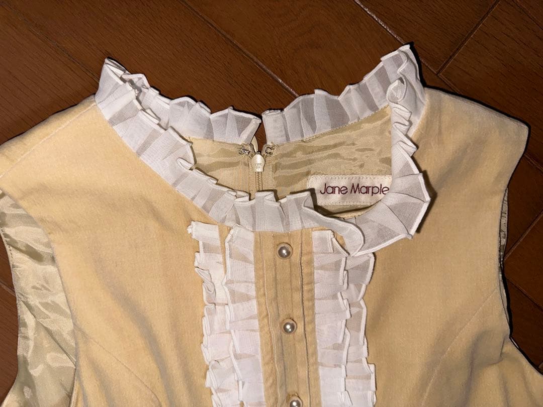 saleジェーンマープル ベルベットビスキュイドールドレス JaneMarple