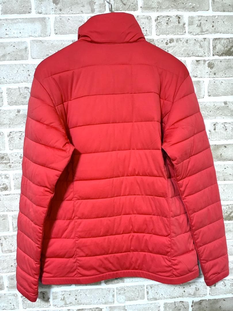 【フォロー割】デサントゴルフ メンズ フルジップ中綿ジャケット Mサイズ レッド