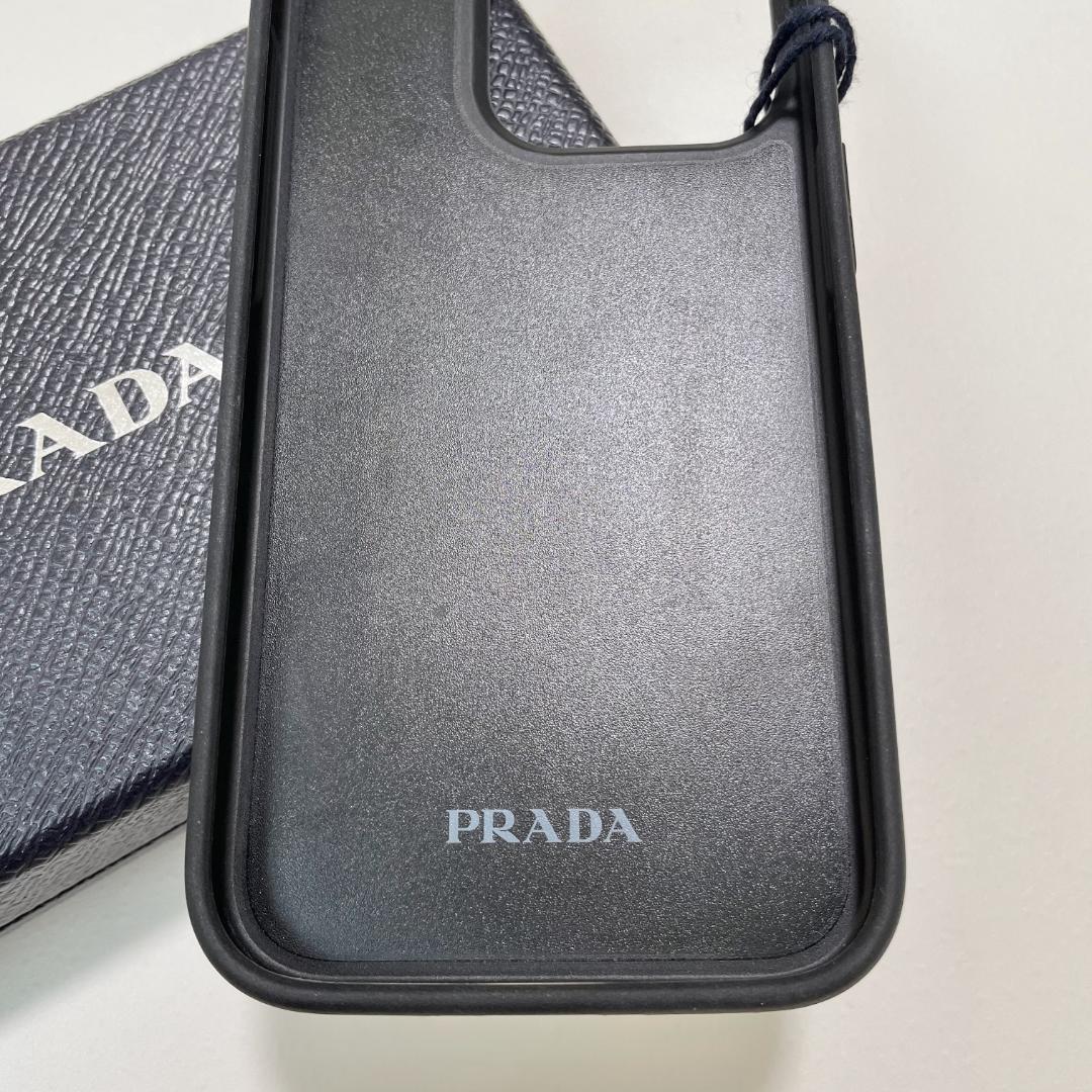 PRADA プラダ iPhone15 Pro ケース スマホケース 水色 ブルー