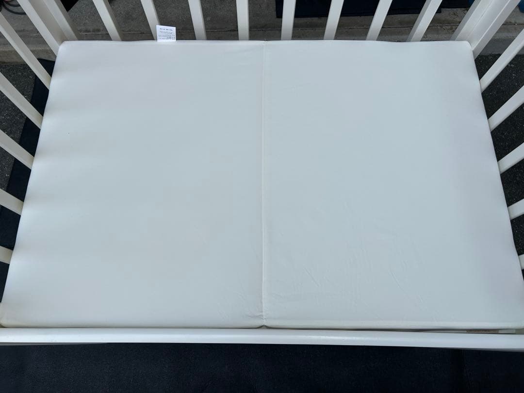 【引取・配達】カトージ　ベビーベッド　ミニタチベッド　ビアンコ2　大阪・尼崎