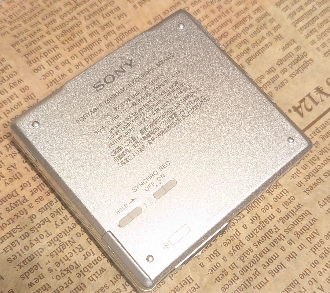 SONY MZ-R90 ポータブルMDプレーヤー
