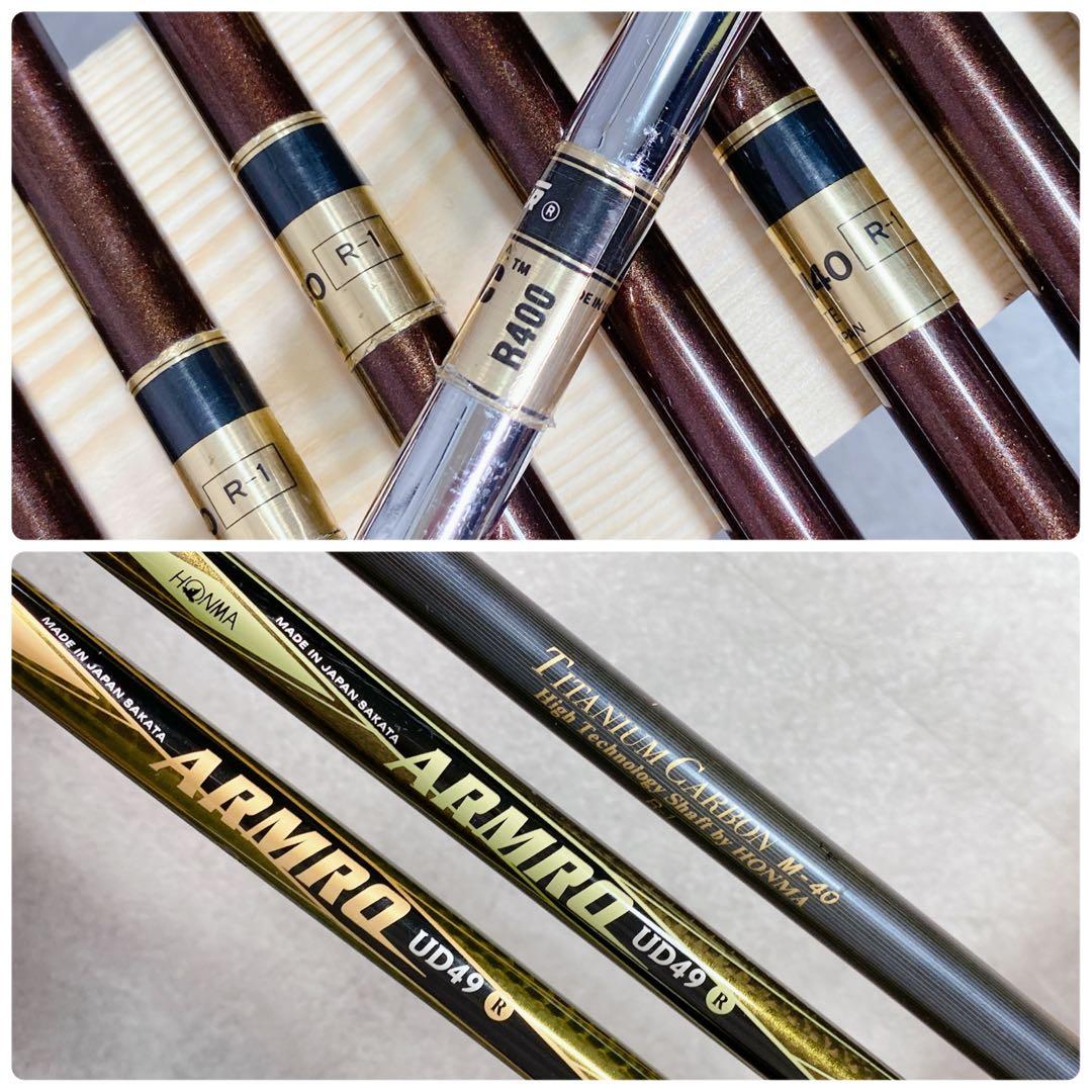 T191 ホンマ ゴルフクラブ メンズ フルセット R 黒 初心者 練習 入門