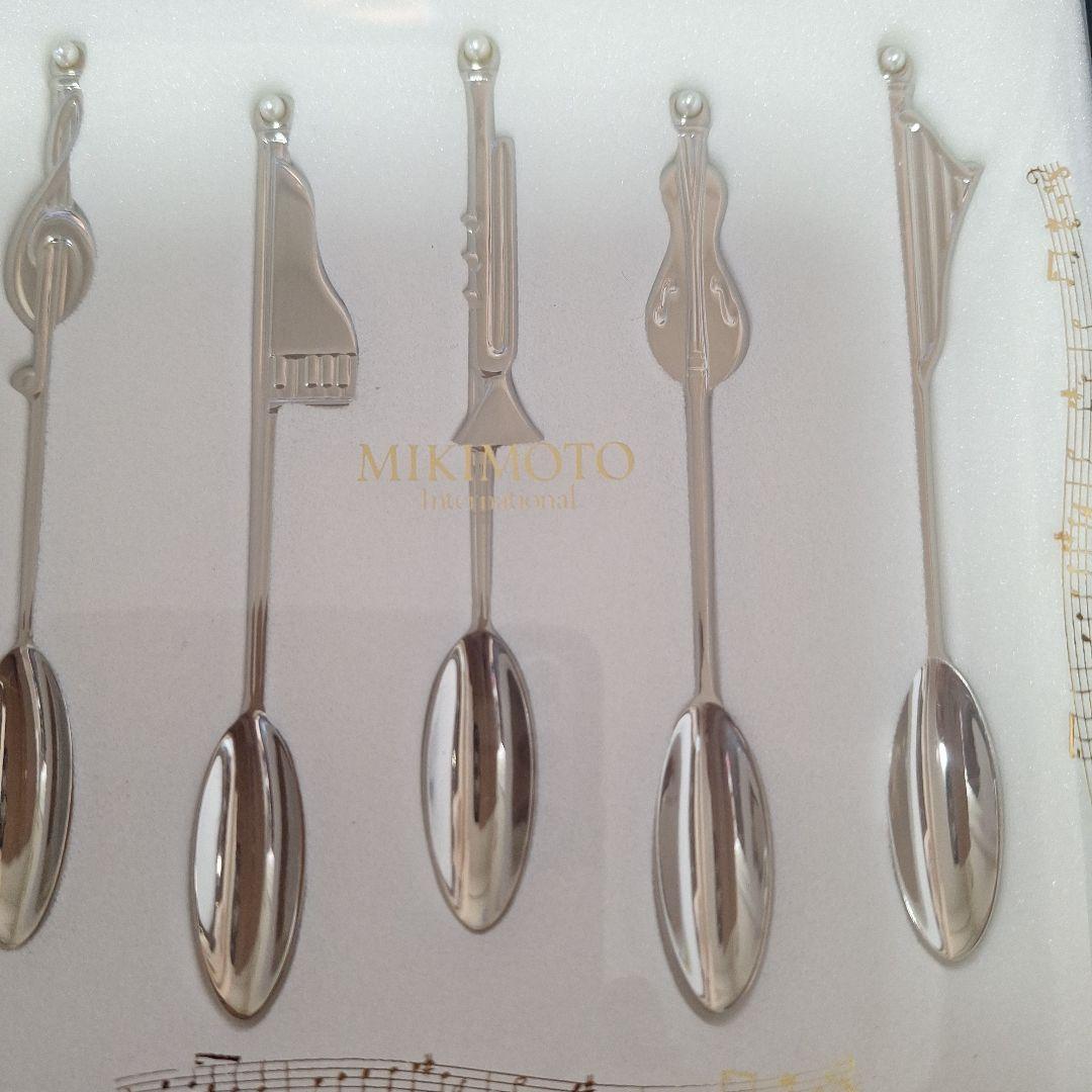 MIKIMOTO 楽器モチーフ スプーンセット