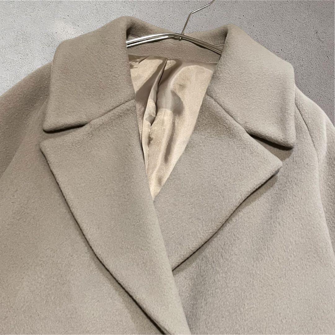 美品✨バビロン MANTECO ウールコート　ミドル丈　チェスター　ピーコート