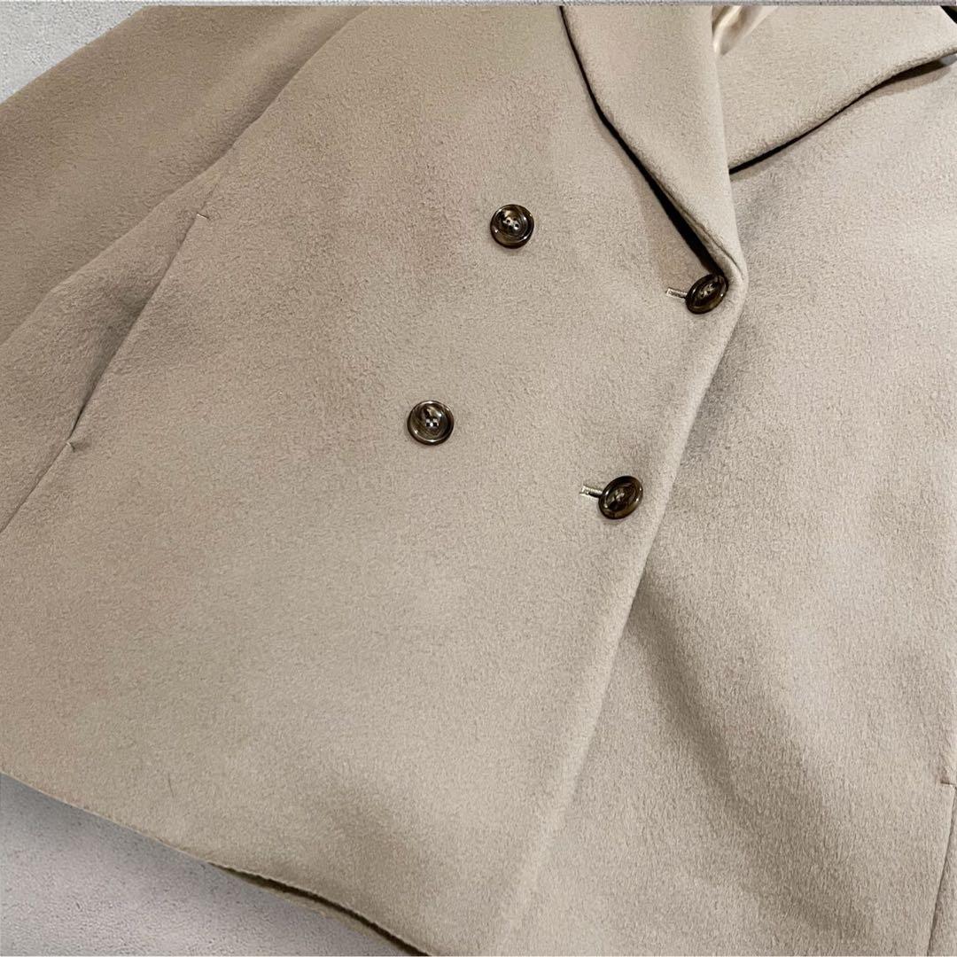 美品✨バビロン MANTECO ウールコート　ミドル丈　チェスター　ピーコート