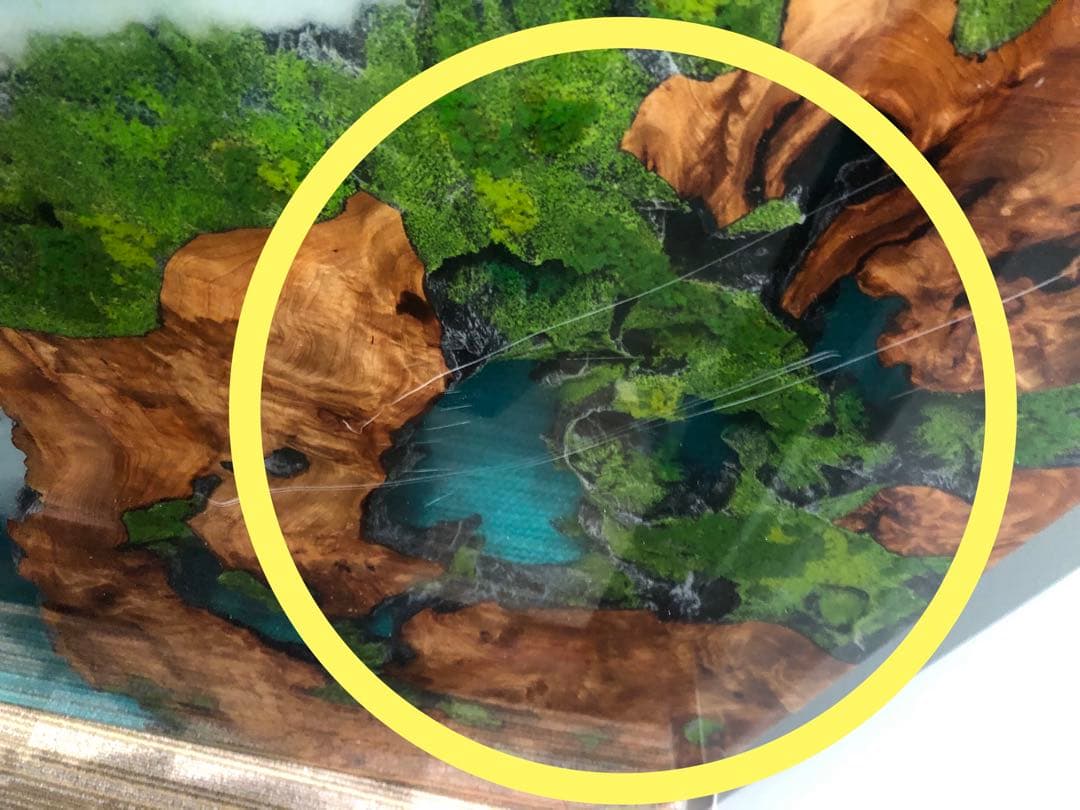 一点物のレジンテーブル一オリジナルデザイン樹脂アート