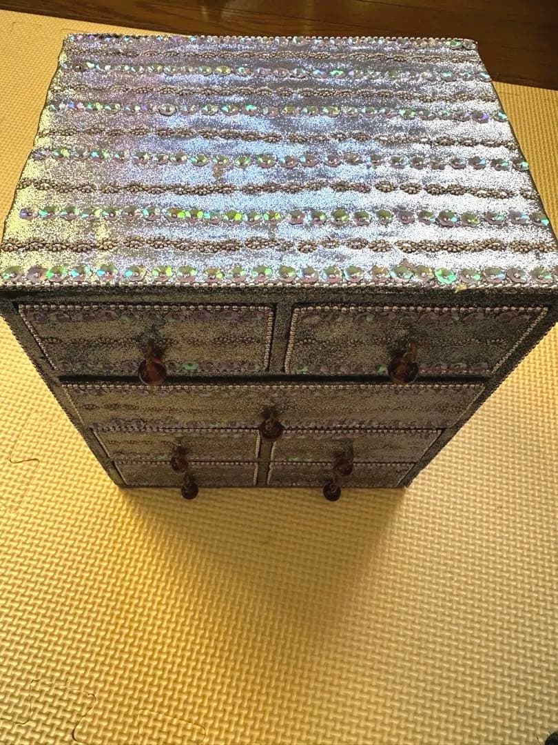 木製小物収納 ラベンダー