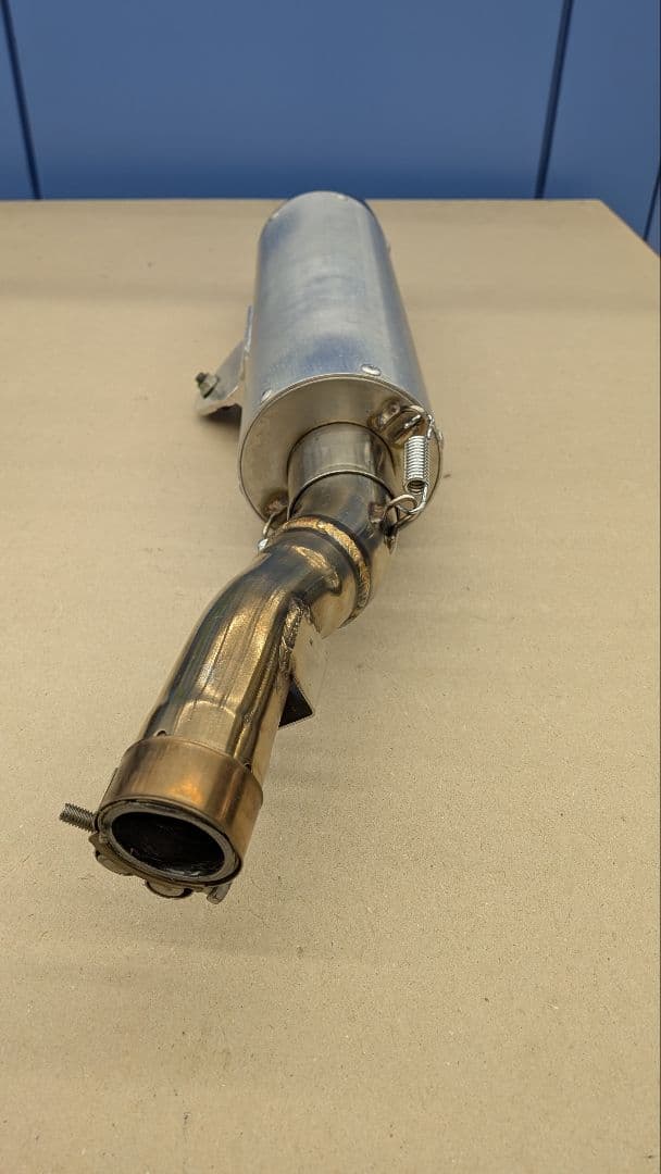 セロー250　トリッカー　XT デルタマフラー　バレル4 エキパイ