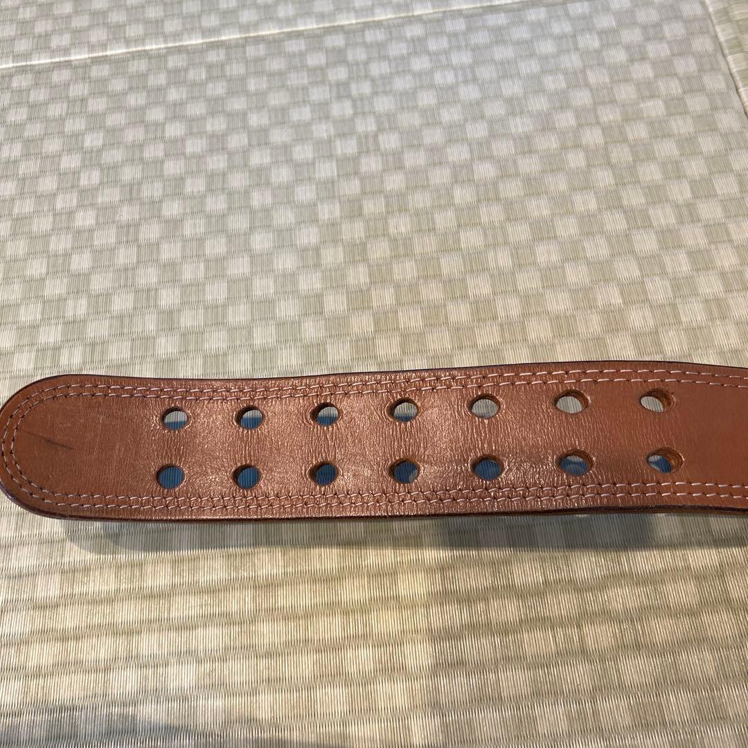 ゴールドジム パワーベルト　レザー