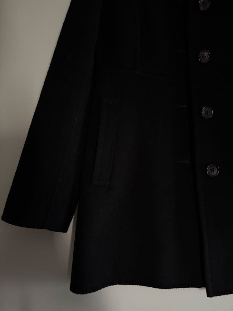 廃盤　バーバリー　ロンドン　カシミヤ混ウールコート 黒 40 日本製