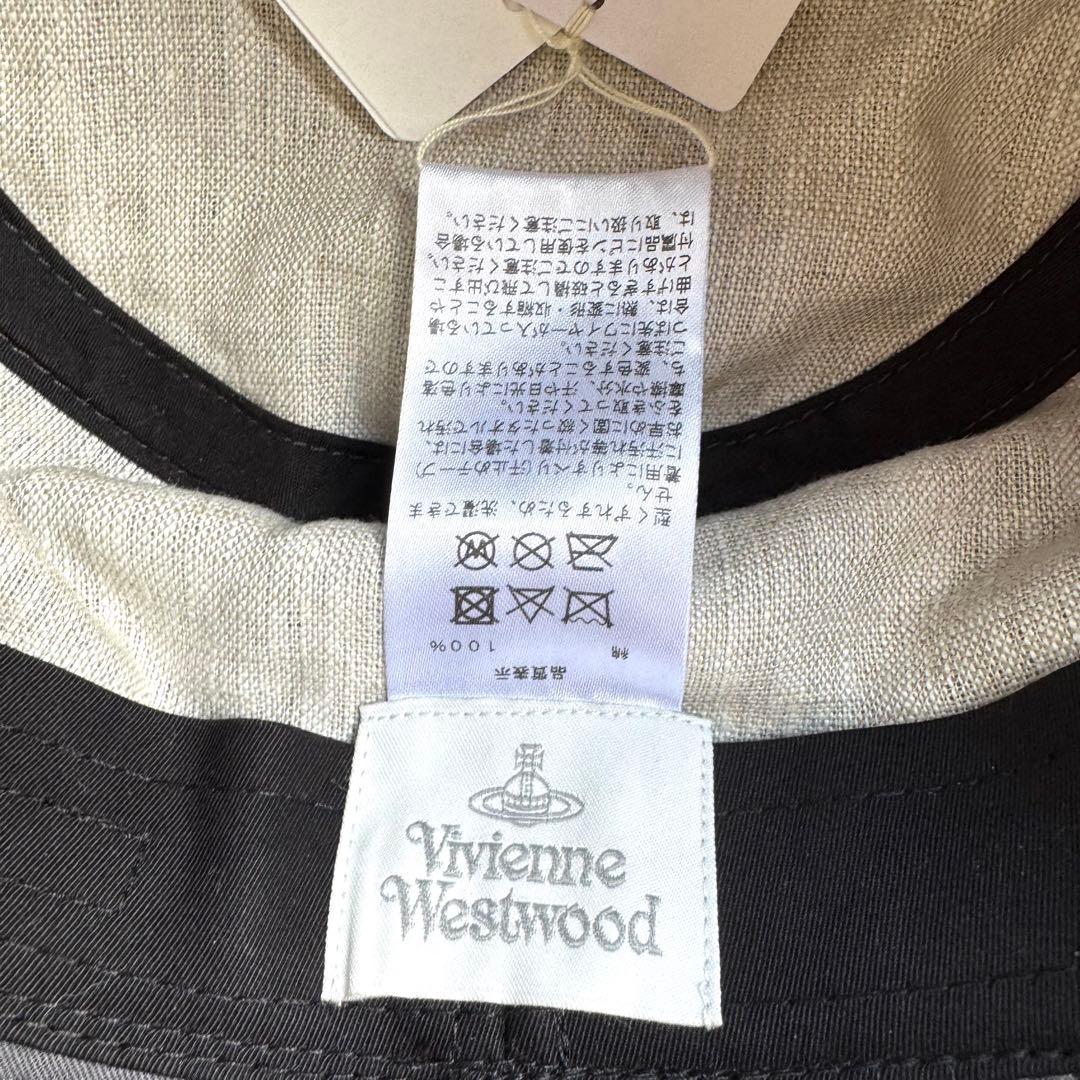 ★新品★ヴィヴィアンウエストウッド　バケットハット　オーブ　UV対策　グレー