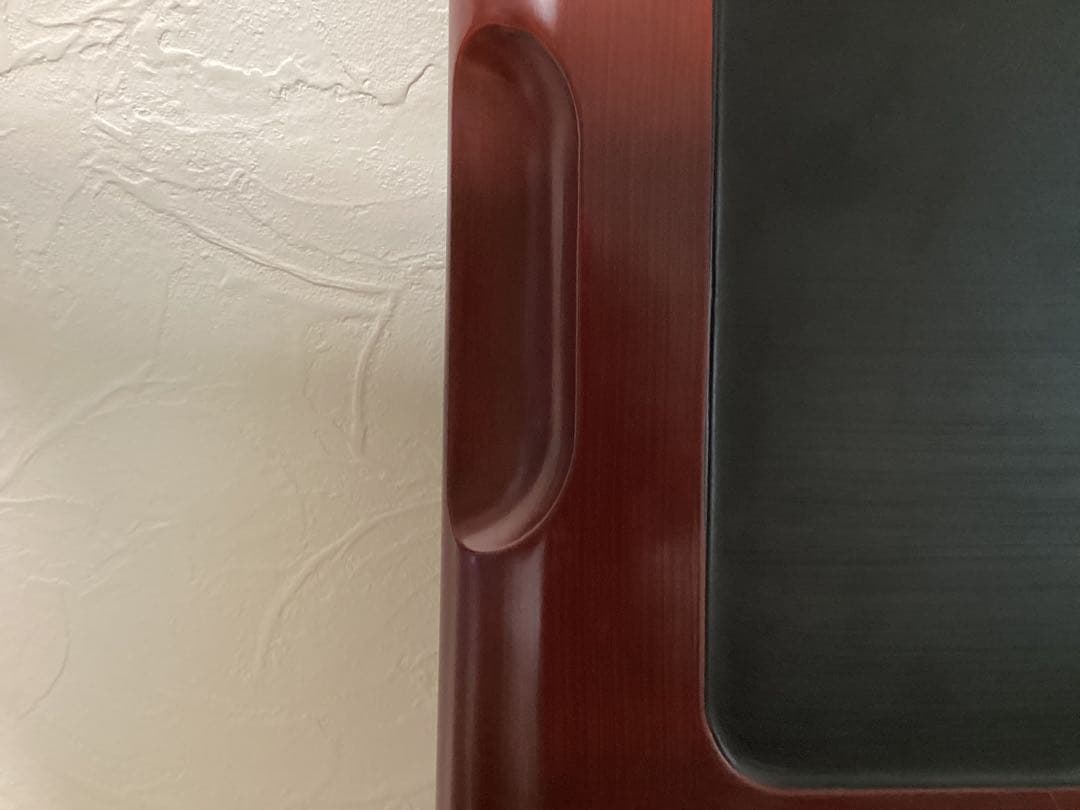 鎌倉彫　八勝堂　角型盆　伝統工芸品