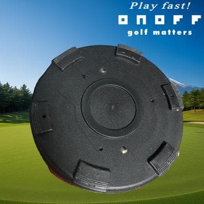 【美品】ONOFF オノフ レディース カート式 キャディバッグ レッド