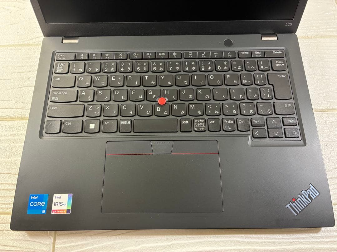 ThinkpadL13Gen3 i5 1235Uメモリ16GB SSD256GB