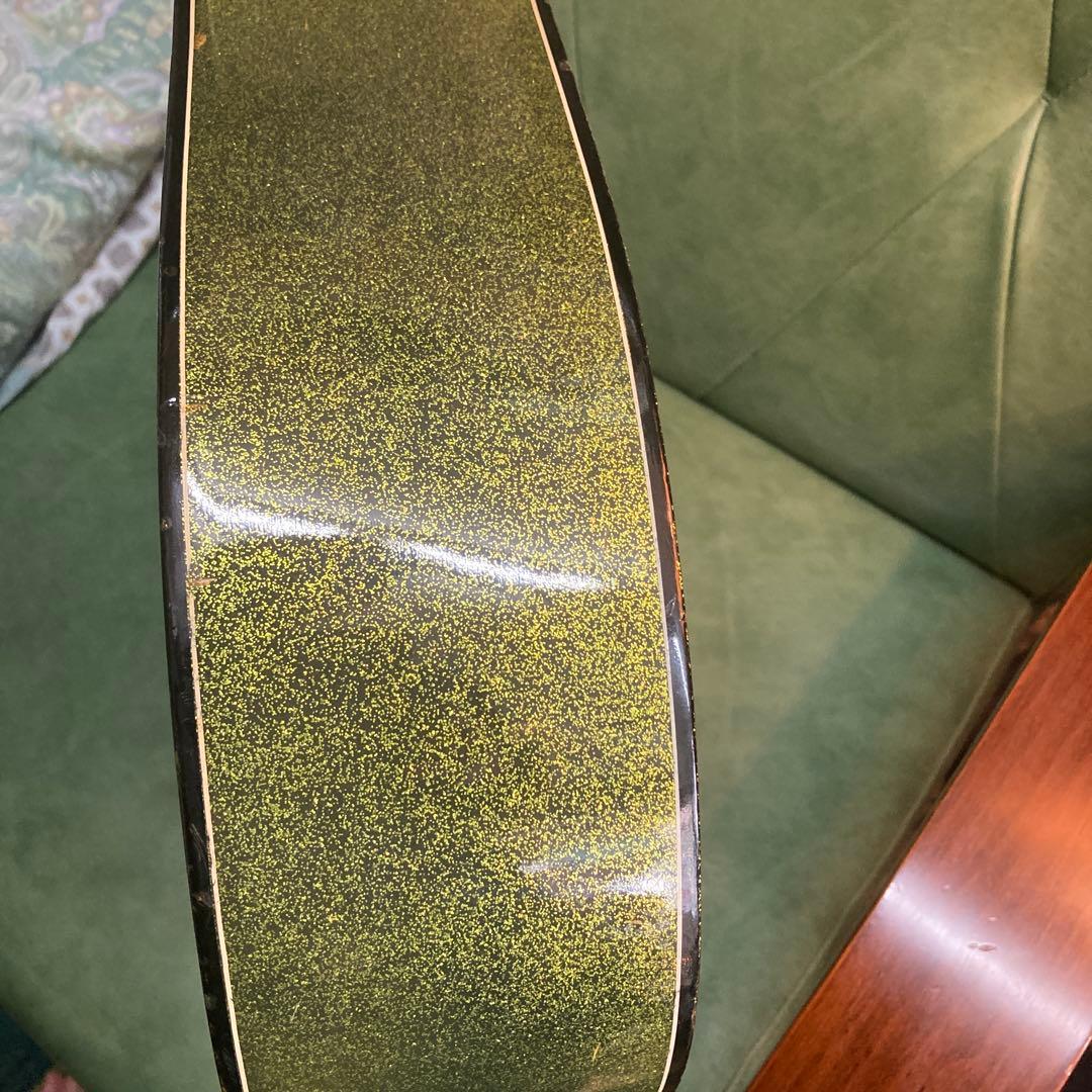 堀田楽器製作所 アコースティックギター グリーン　稀少