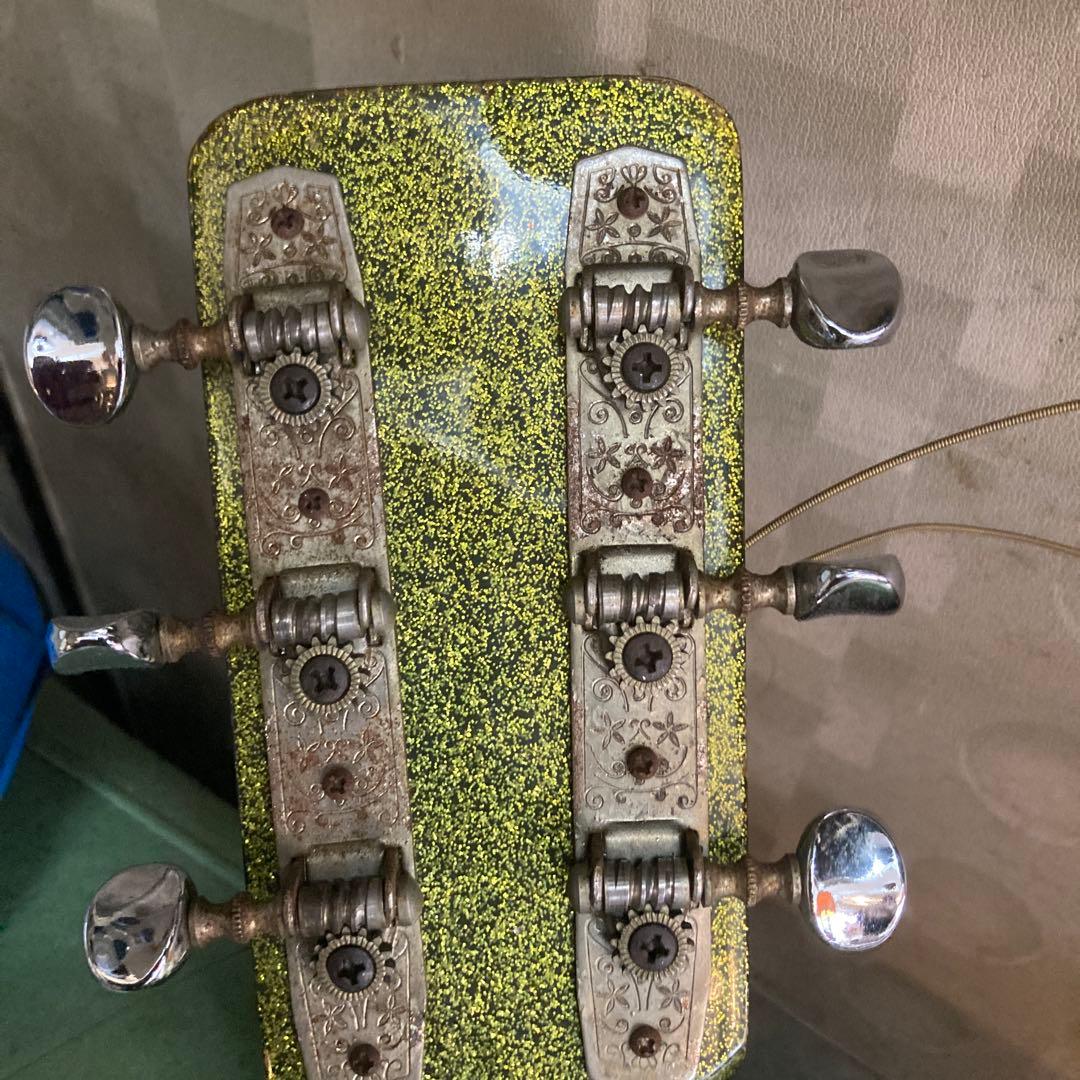 堀田楽器製作所 アコースティックギター グリーン　稀少