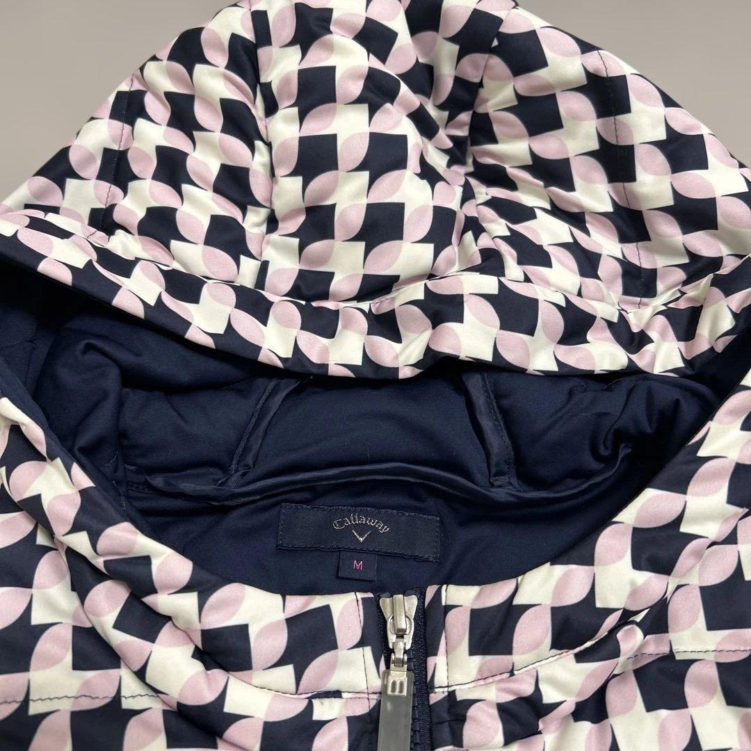 Callaway 千鳥柄　ダウンジャケットM