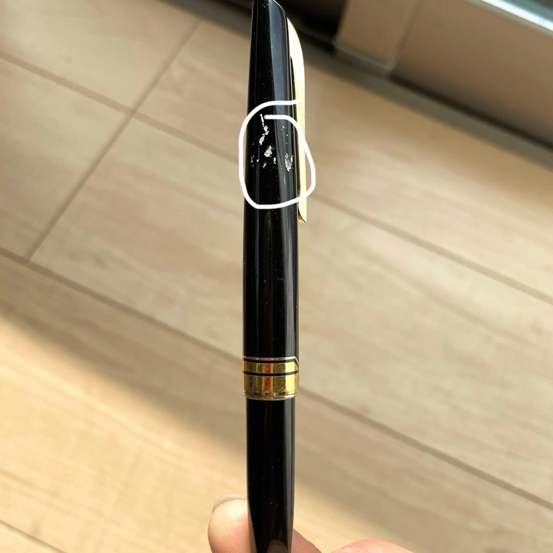 プラチナ 22 万年筆 ペン先22K刻印。0