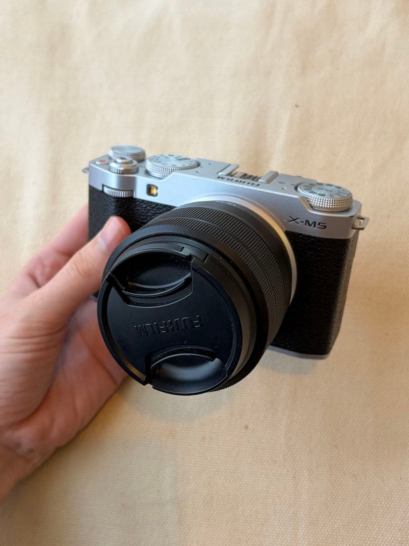 FUJIFILM 【 X-M5 レンズキット シルバー 】 ミラーレス一眼カメラ